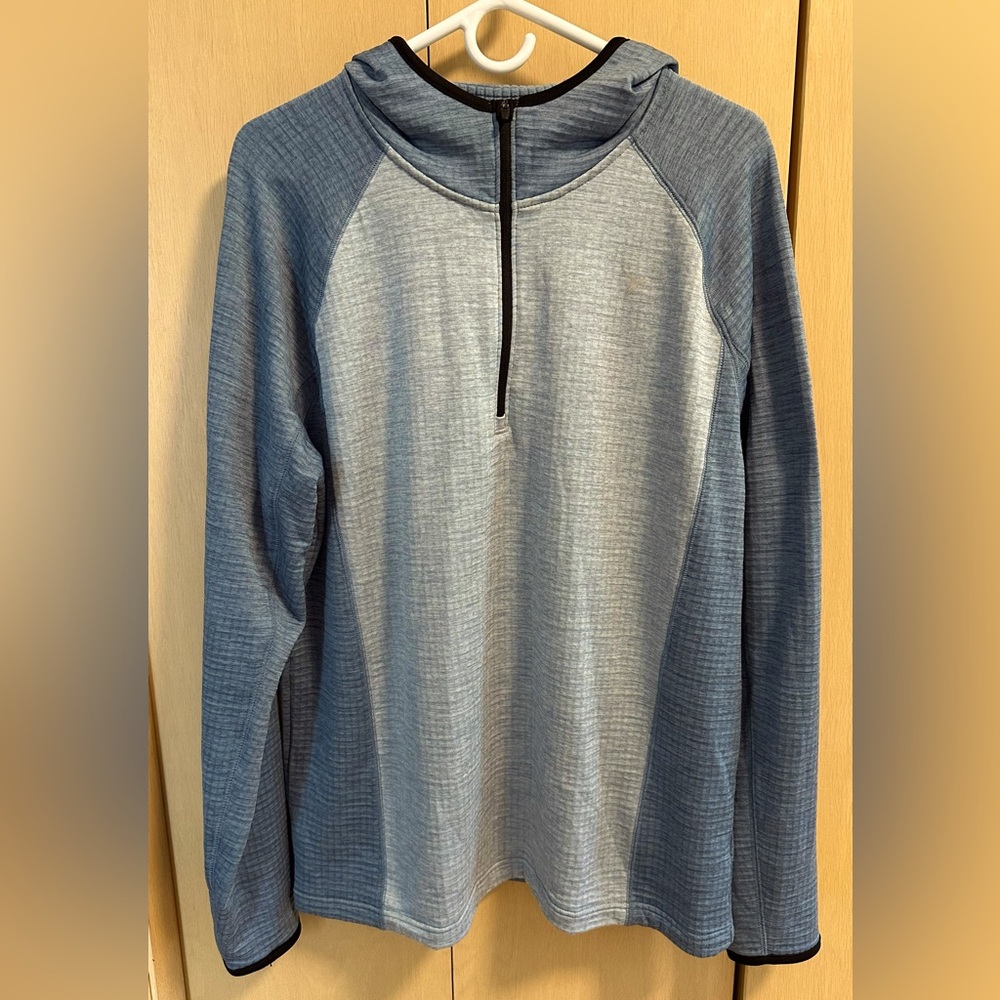 NWOT - Old Navy Active 1/4 Zip Hooded Micro-Fleece Shirt